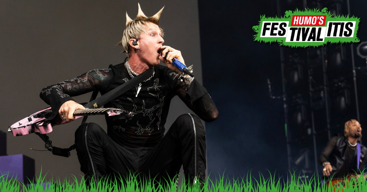 Recensie Machine Gun Kelly op Rock Werchter 2023 ½ Humo The Wild