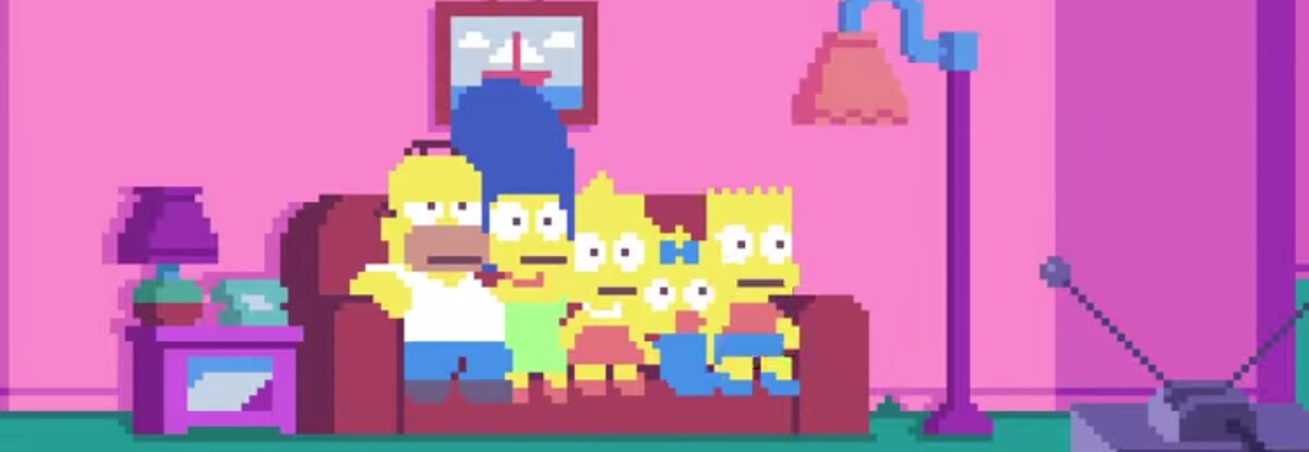 'The Simpsons' in pixel art (filmpje) | Humo: The Wild Site