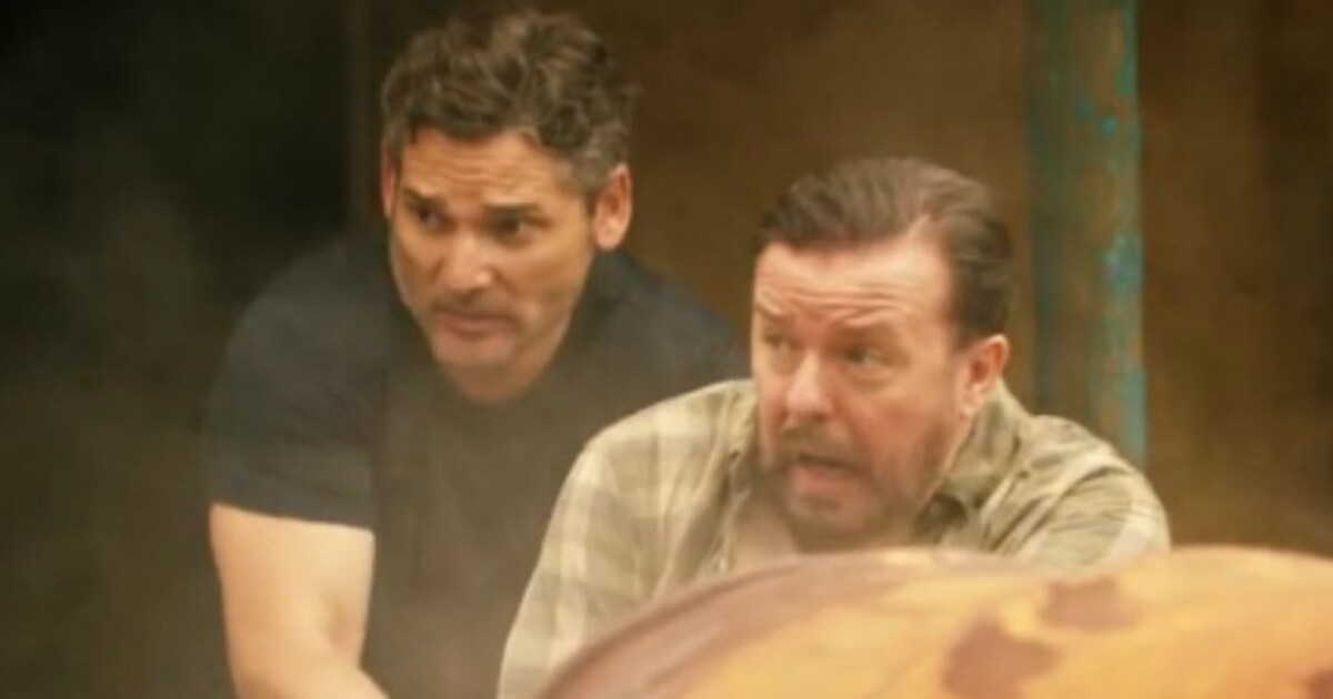 Ricky Gervais maakt 'Special Correspondents', een nieuwe Netflix-film