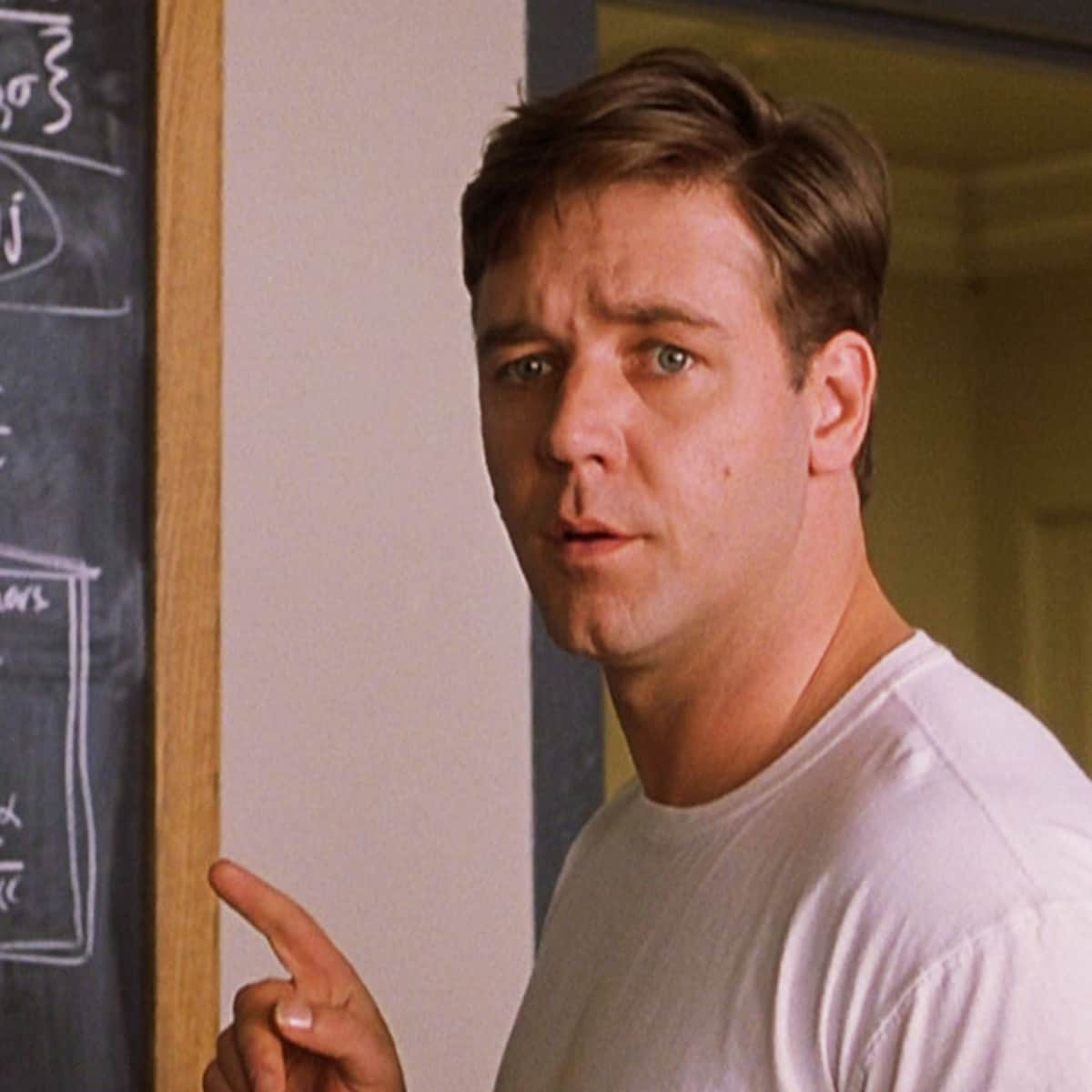 Dankzij Russell Crowe kunnen we toch geboeid naar het kitscherig verpakte 'A  Beautiful Mind' kijken | Humo: The Wild Site