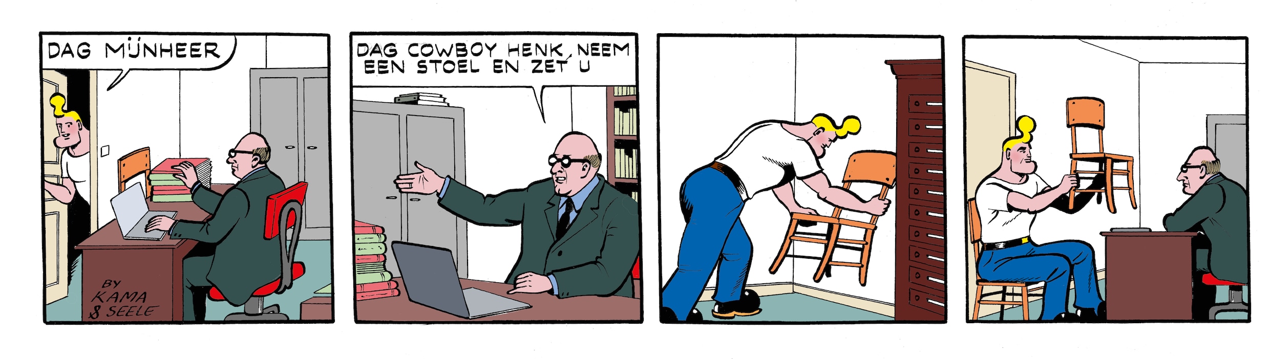 Herr Seele wordt 65 jaar: vier mee met 10 avonturen van Cowboy Henk