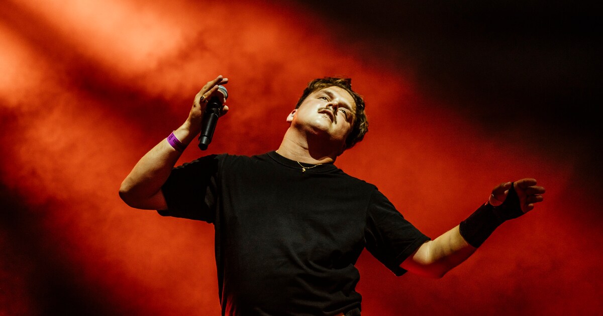Glints reikte op Rock Werchter naar de sterren die hij een uur lang van ...