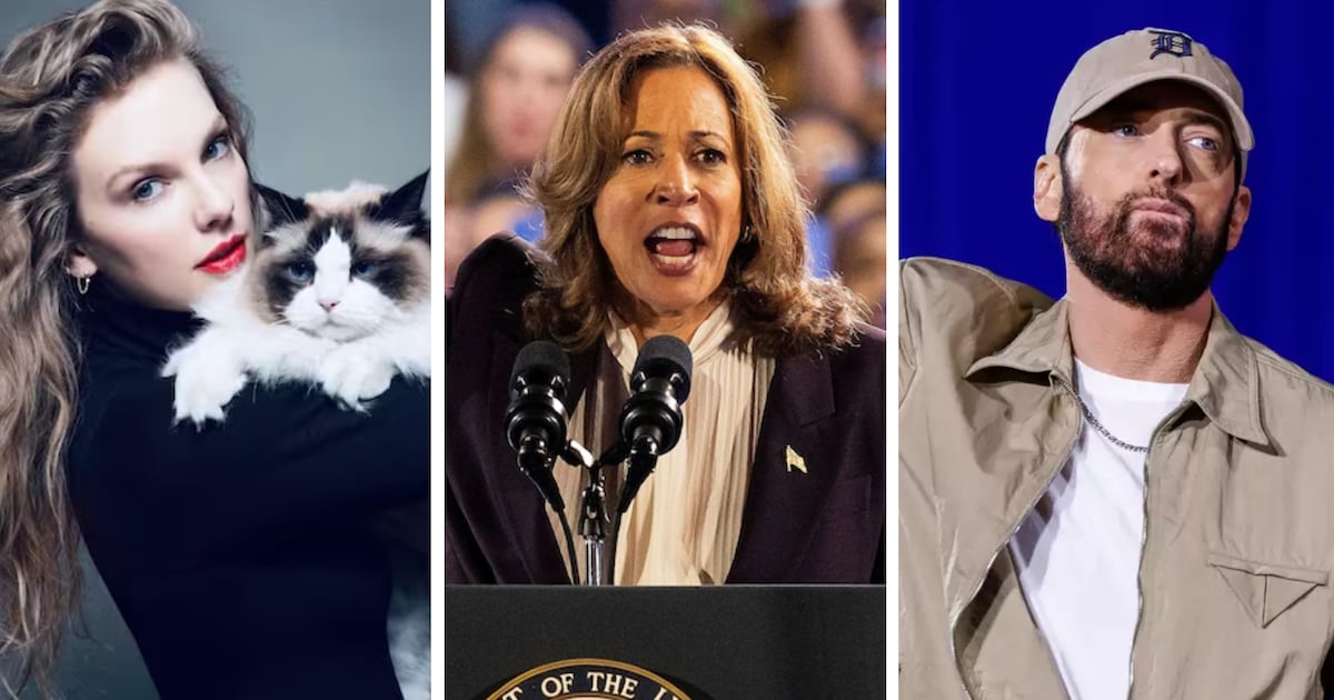 Taylor Swift, Eminem en zelfs republikein Arnold Schwarzenegger: maken de vele endorsements voor Kamala Harris een verschil?