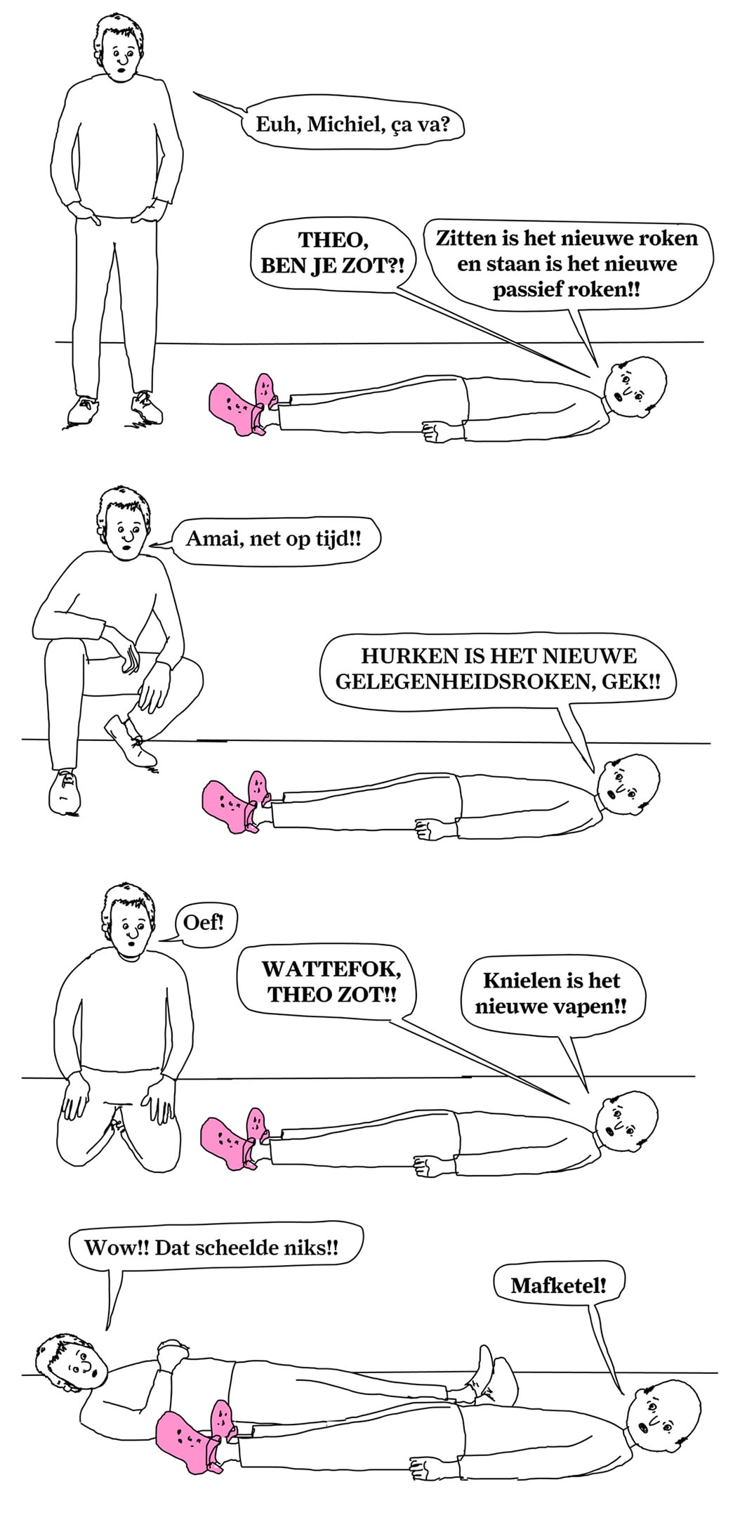 Baanbrekend onderzoek: zitten is het nieuwe roken én staan is het ...