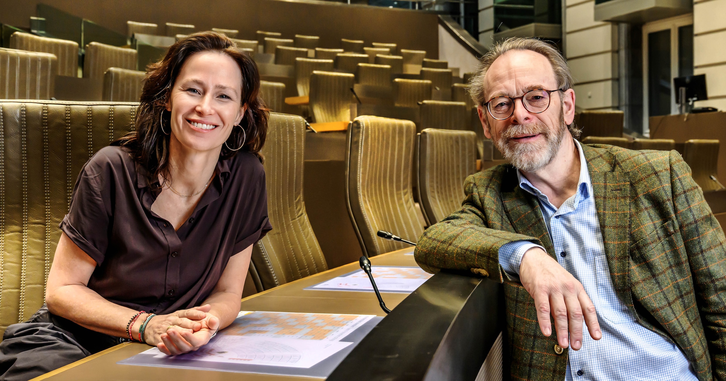 Het politiek jaaroverzicht met Freya Van den Bossche en Peter De Roover ...