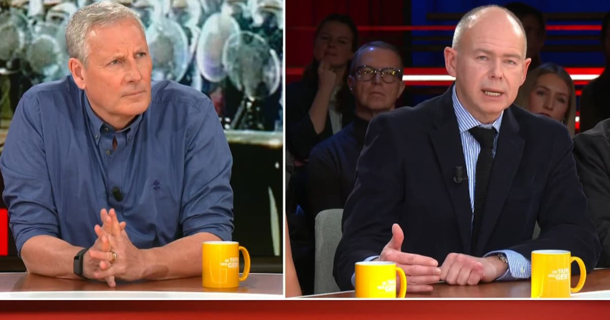 In ‘De tafel van Gert’ had Roger Housen een wel heel drastisch plan om relschoppers aan te pakken