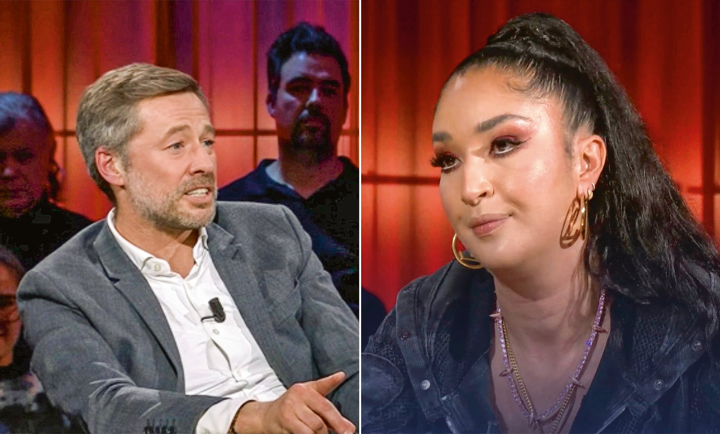 Na de discussie tussen Soundos El Ahmadi en Bart Schols in ‘De afspraak ...