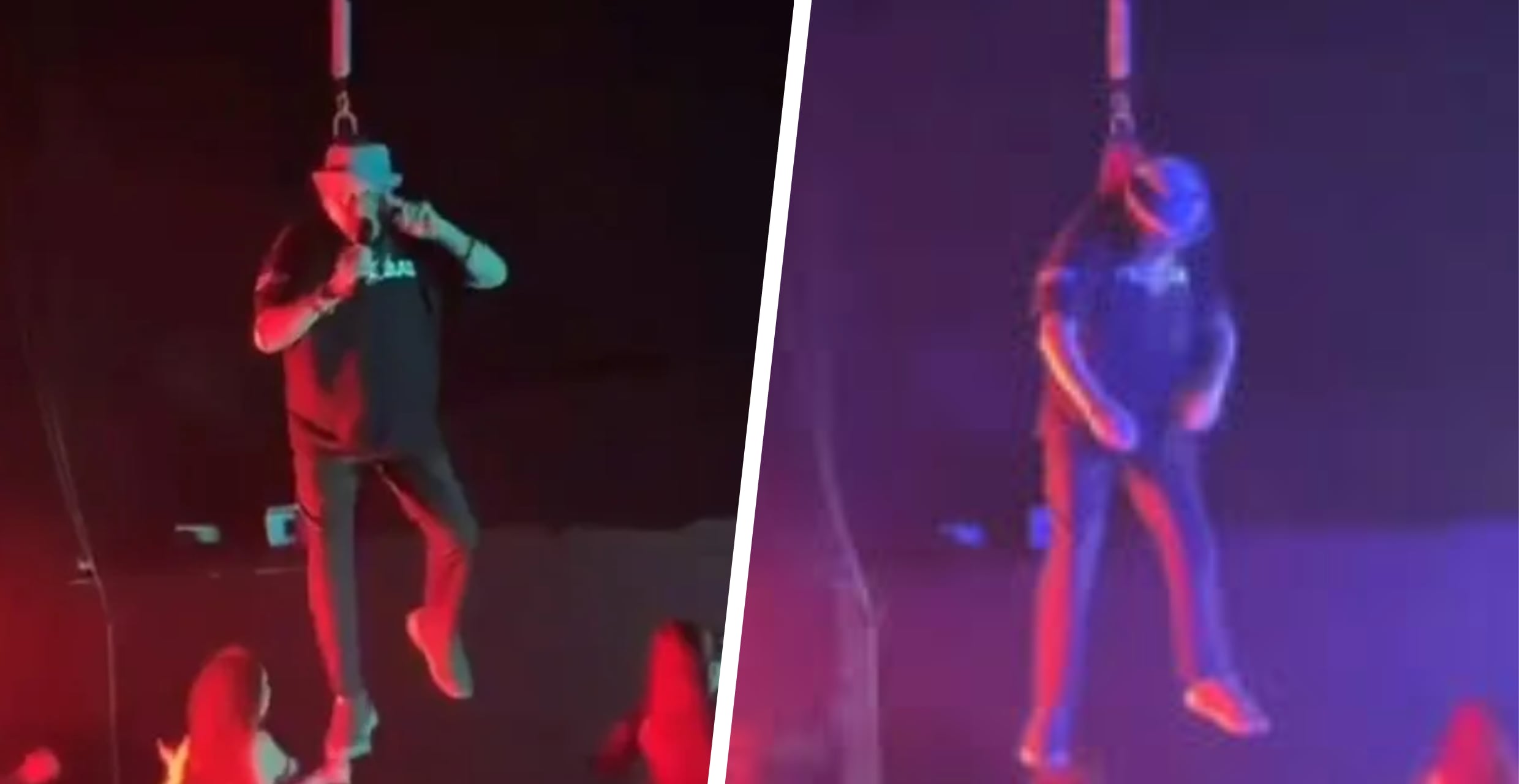 U zag de bejaarde rapper Peter Bowditch (73) flauwvallen, maar hebt u ...