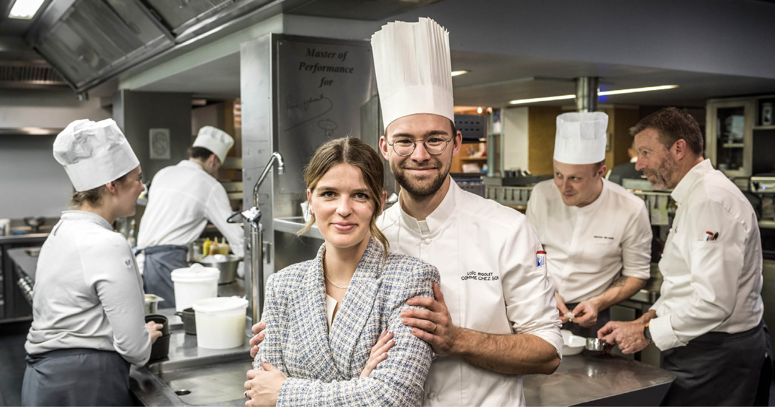 Victoria Mahieu (27) en Loïc Rigolet (28), de vijfde generatie in Comme ...